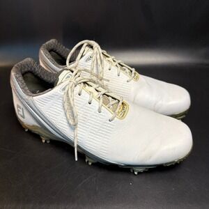 FootJoy DNA 2.0‎ White Golf Shoes Cleats Mens Performance 8.5